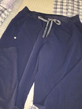 Figs Navy Scrub Pants 3XL